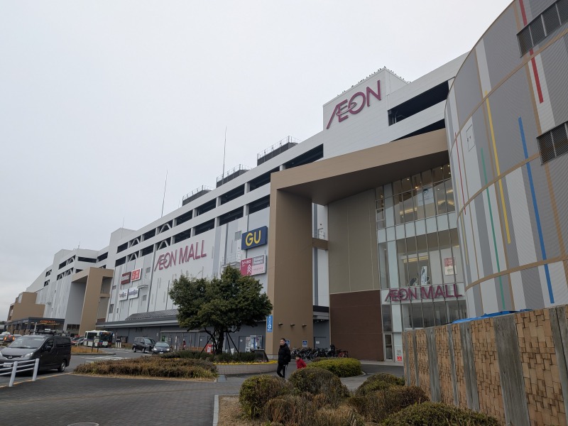 イオンモール草津の外観写真です